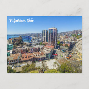Valparaíso, Chile Vykort