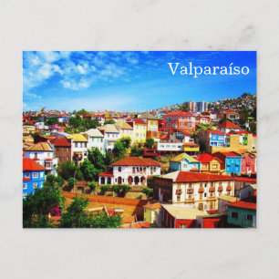 valparaíso chile vykort
