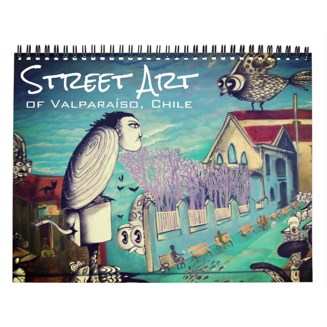 Valparaíso gatukonst 2027 kalender (Omslag)