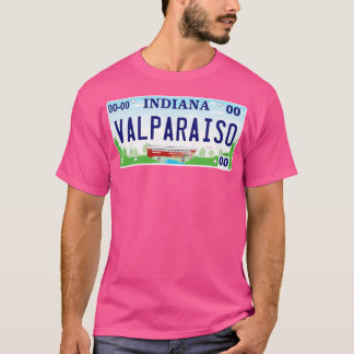 Valparaiso License Plate T Shirt