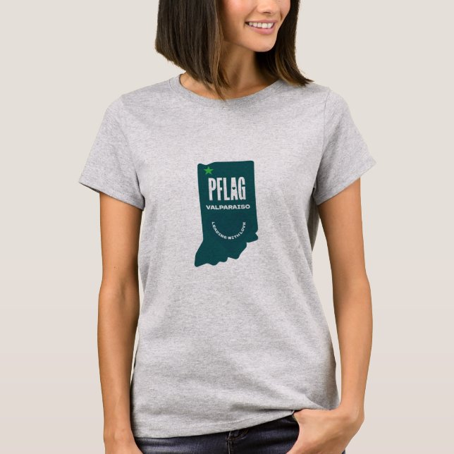 Valparaiso PFLAG Kapitel T-Shirt (Framsida)