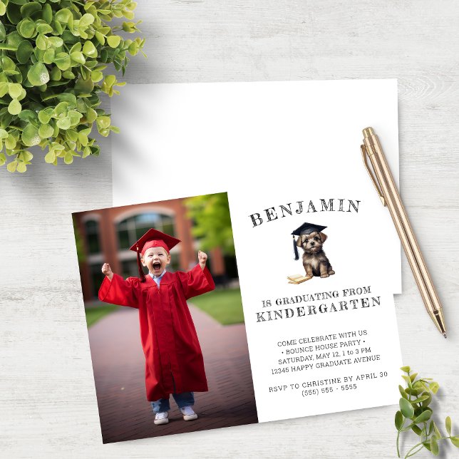 Valpen Budget Kindergarten Grad-inbjudan till SCru (Skapare uppladdad)