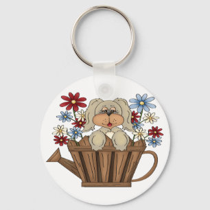 Valpen i A som bevattnar kan Keychain Nyckelring