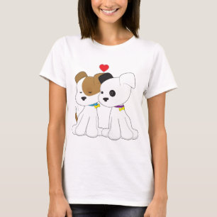 Valpen kopplar ihop t-shirt