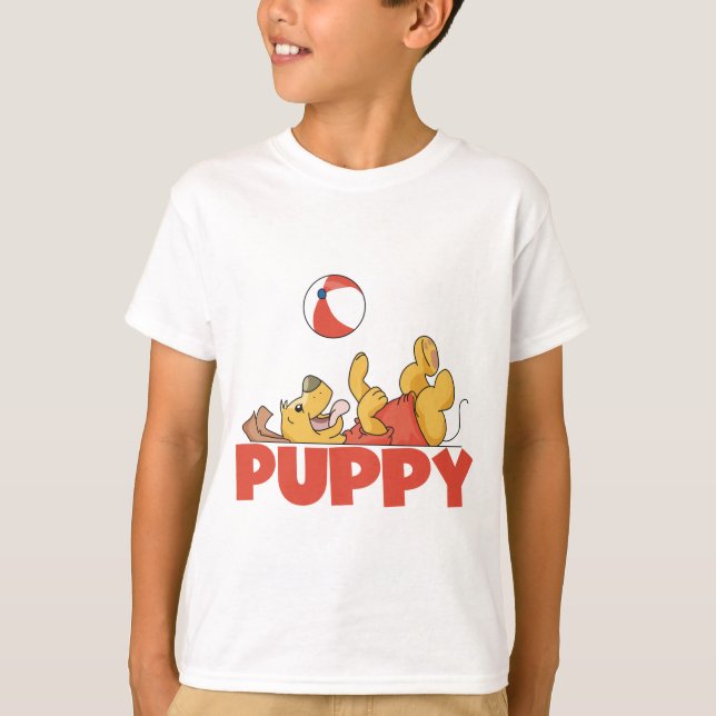 Valpen leker TShirts och gåvor (Framsida)