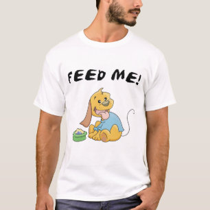 Valpen matar mig Tshirts och gåvor