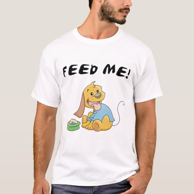 Valpen matar mig Tshirts och gåvor (Framsida)