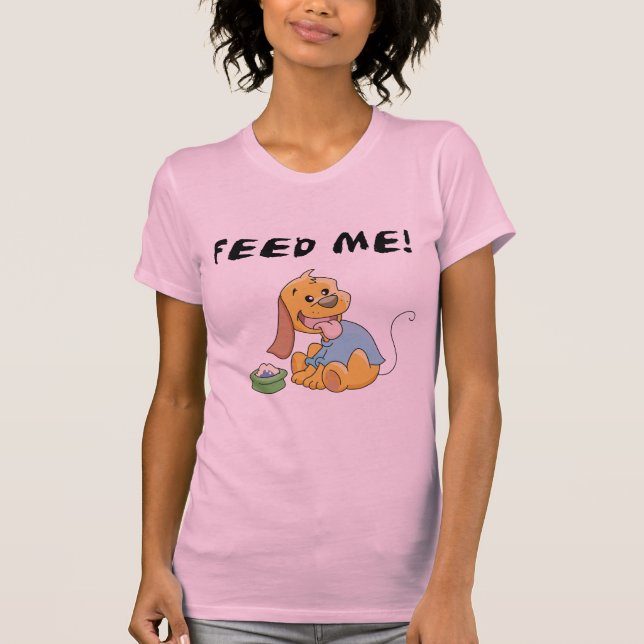 Valpen matar mig Tshirts och gåvor (Framsida)