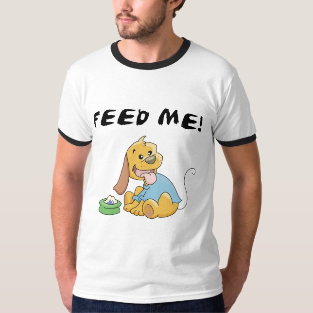 Valpen matar mig Tshirts och gåvor (Framsida)