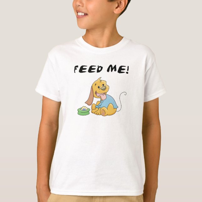 Valpen matar mig Tshirts och gåvor (Framsida)