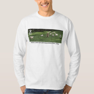 Valpen stojar vitskjortan t-shirt
