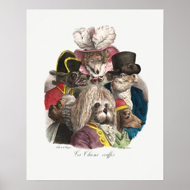 Valper för vintage poster (Framsidan)