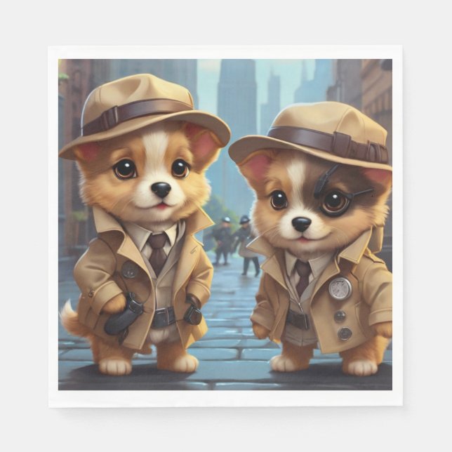 Valperna MyParty Pappersservett (Framsidan)