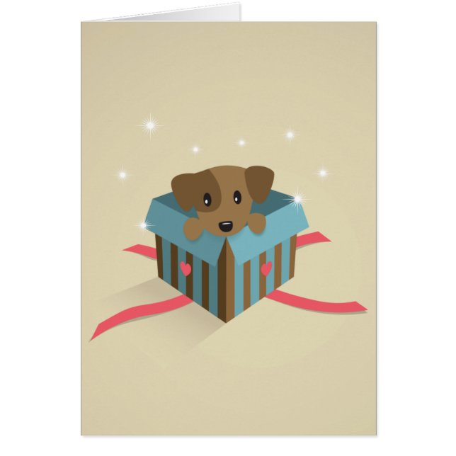 valpgåva hälsningskort (Framsidan)