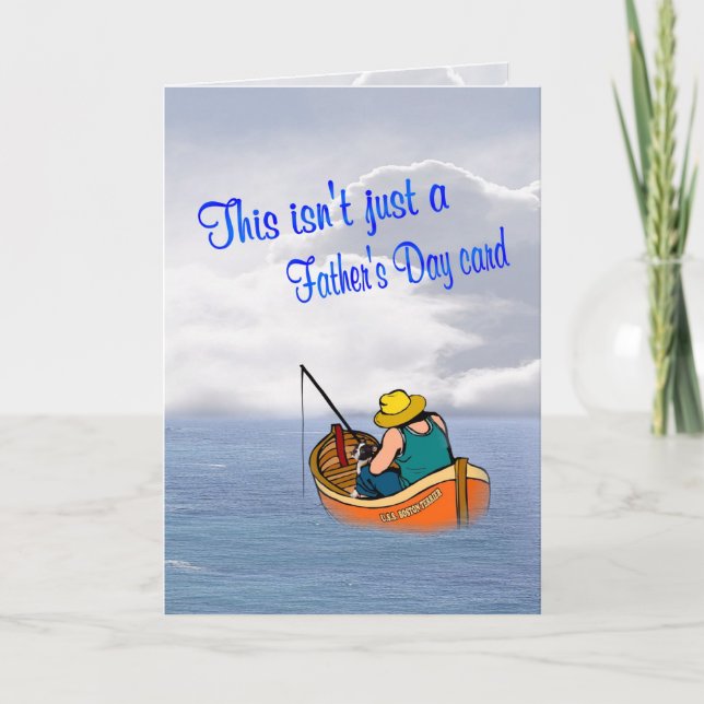 Valpkärlek i ett kuvert - Boston Terrierversion Kort (Framsida)