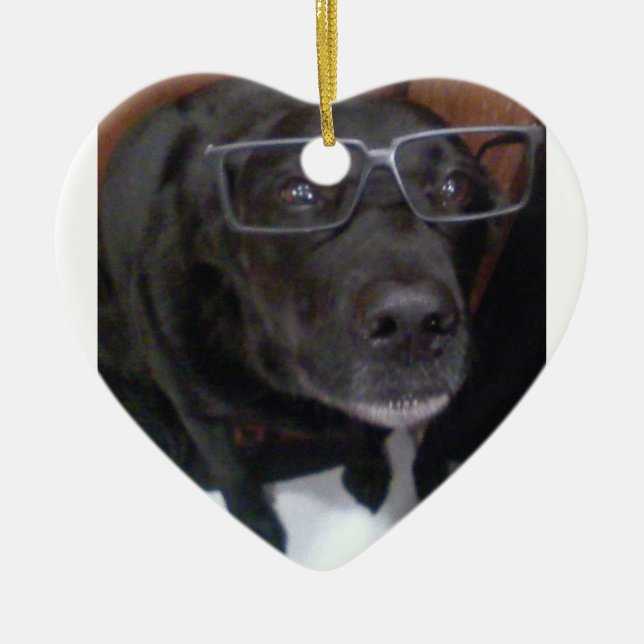 Valpkärlek Julgransprydnad Keramik (Framsidan)