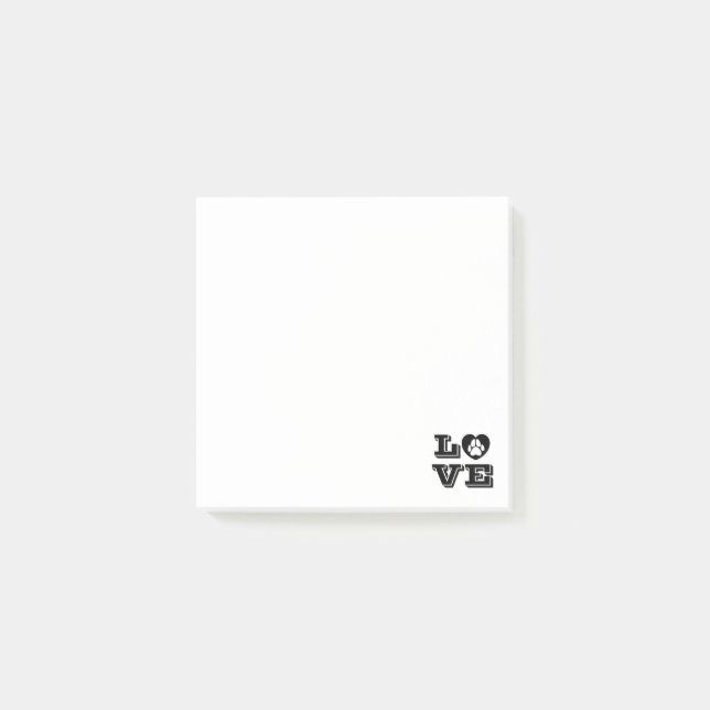 Valpkärlek Post-it Block (Framsida)