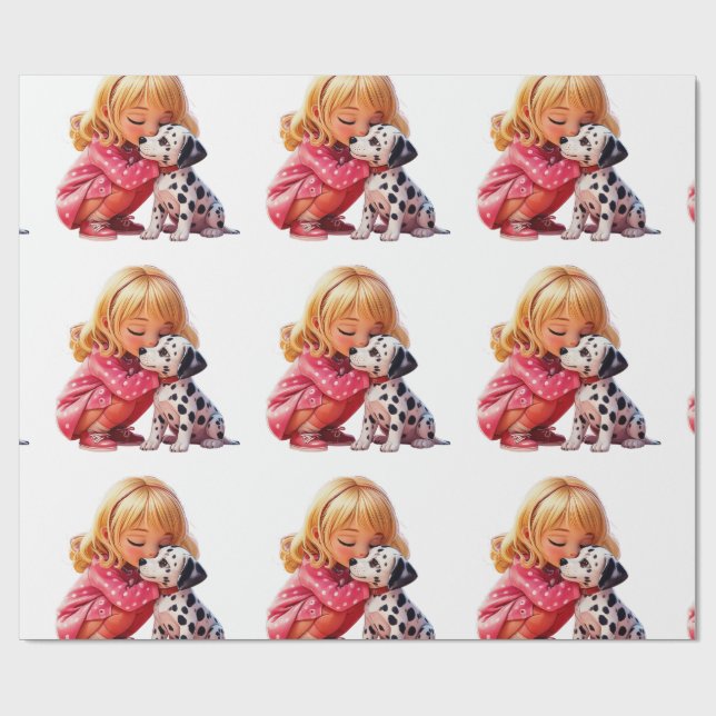 Valpkärlek Presentpapper (Platt)