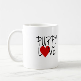 Valpkärlek Söt Hund Älskare Kaffe Mugg