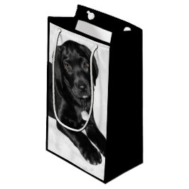 Valpkärleksvart labrador