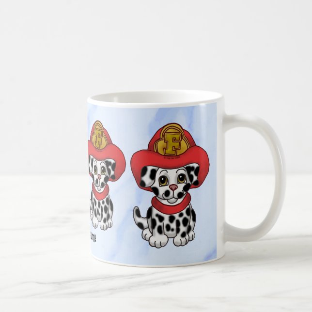 Valpkopp för brandman kaffemugg (Höger)