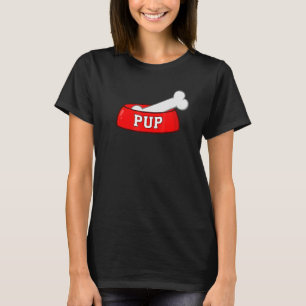 Valpkopp med hundben t shirt