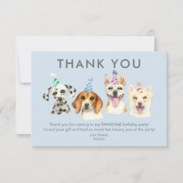 Valpkörkort Födelsedagsfest Tack