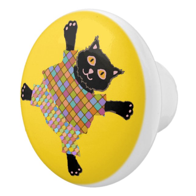 Välpressade katter Skapar Tass avtryck i Sunshin Knopp (Höger)