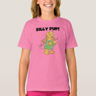 ValpTshirts och gåvor för grön skjorta enfaldiga T-shirt
