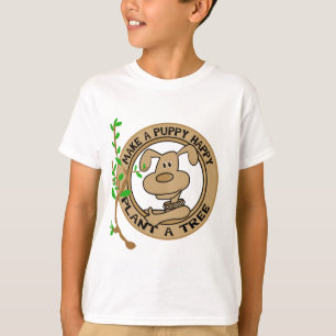 Valpväxt Tshirts och gåvor för ett träd