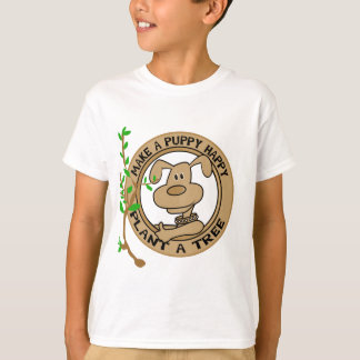 Valpväxt Tshirts och gåvor för ett träd