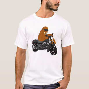 Valross på en Davison Tee Shirt