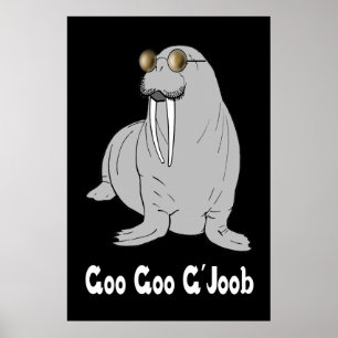 Valrossaffisch Poster