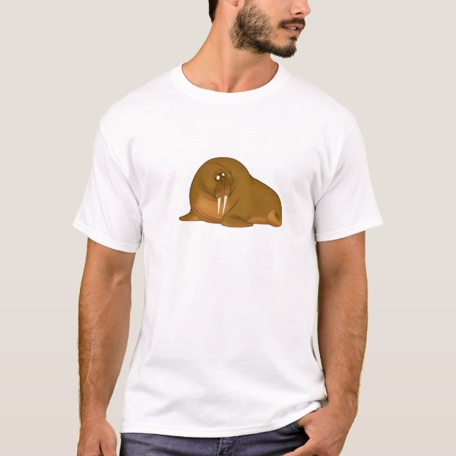 Valrossskjorta Tee Shirt (Framsida)