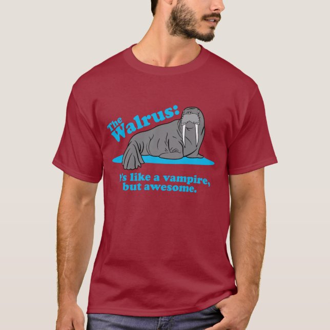 Valrossvampyren T-shirt (Framsida)
