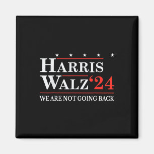 Vals Vi Går Inte Tillbaka Kamala Harris 2024 2 Magnet
