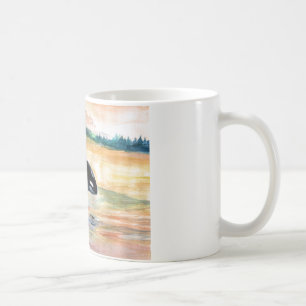 Vålsäcksjumping Orca White 325 ml Classic White Mu Kaffemugg