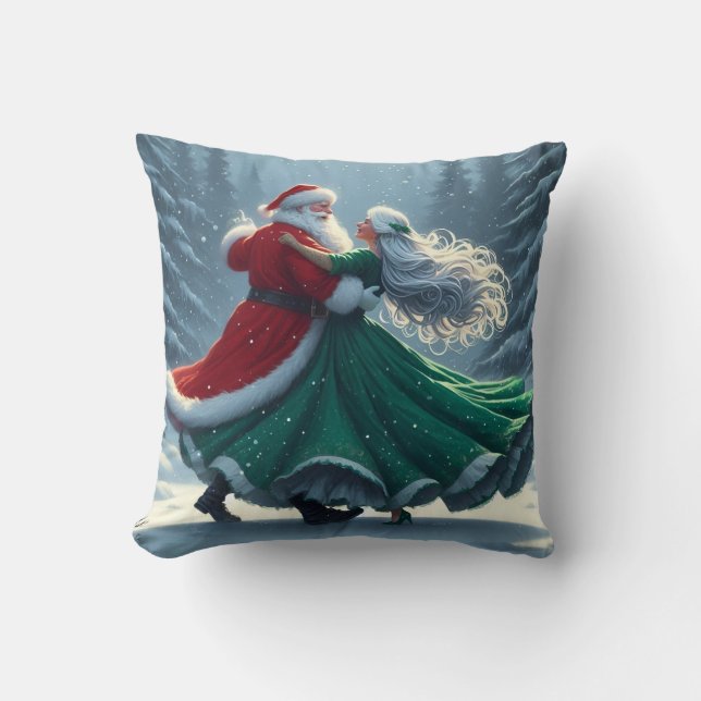 Valsande tomte och fru Tomte Kudde (Framsida)