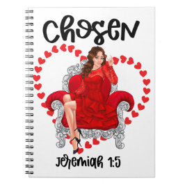 Valsen Jeremiah 1:5 Valentine Galentines Day Gud Anteckningsbok