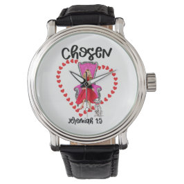Valsen Jeremiah 1:5 Valentine Galentines Day Gud Armbandsur