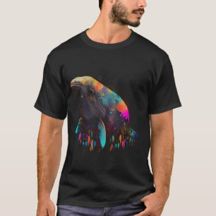 Valsfärgad fisk Favorit Animal Fläkt Favorite F T Shirt