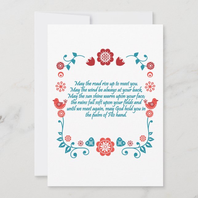 Välsigna 15 inbjudningar (Framsida)