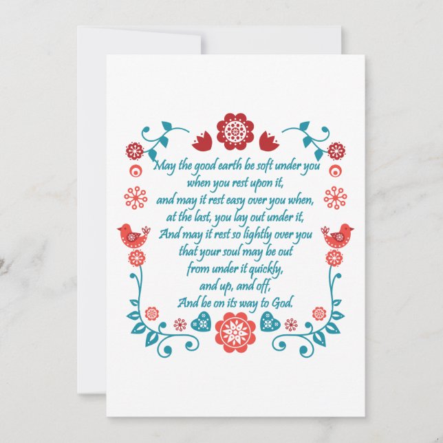 Välsigna 32 inbjudningar (Framsida)