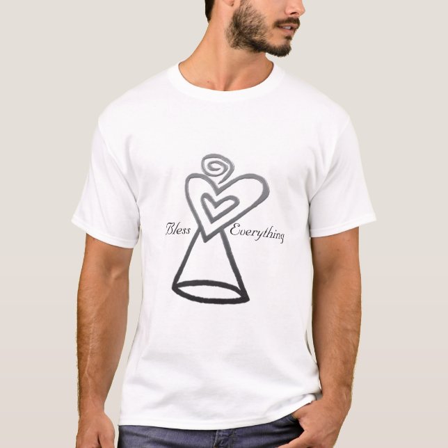 Välsigna allt manar t-skjortan tee shirt (Framsida)