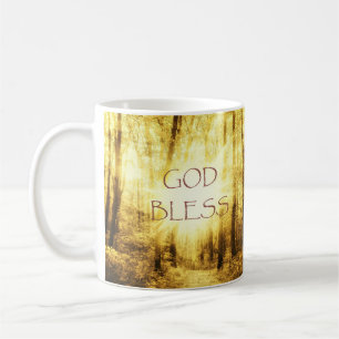 VÄLSIGNA DEN GULD- SOLMUGGEN KAFFEMUGG