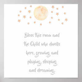 Välsigna detta barntryck, värdeposterpapper (matta poster