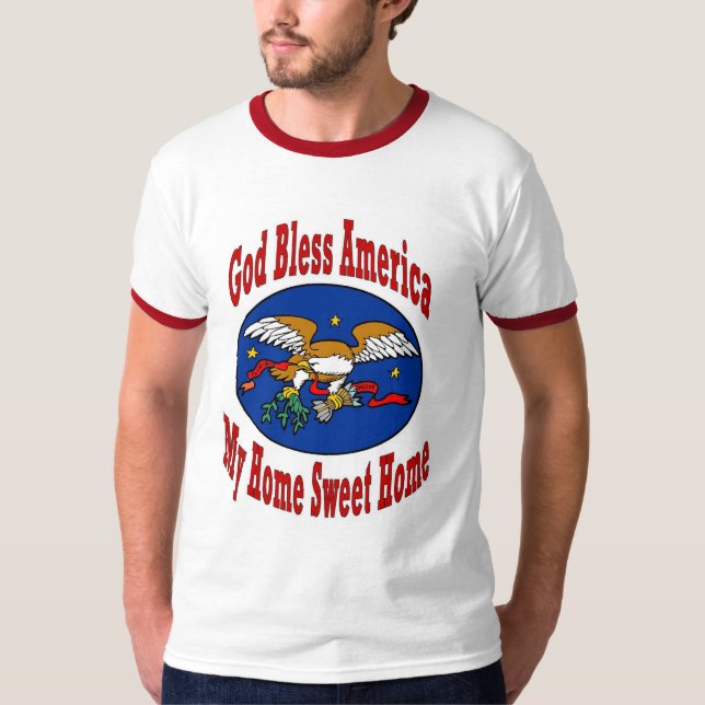 Välsigna dig America Shirt Tröja (Framsida)