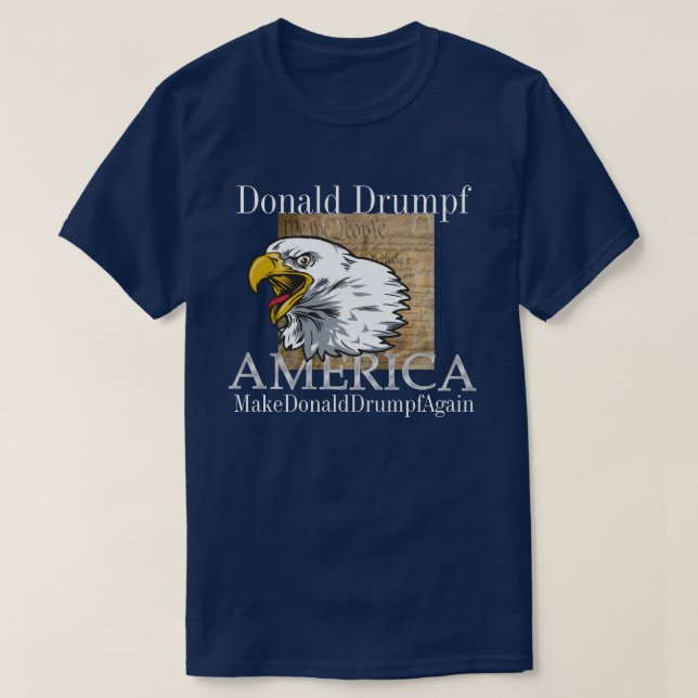 Välsigna dig America - SRF Tee (Design framsida)