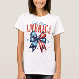Välsigna dig Amerika 1776 T Shirt