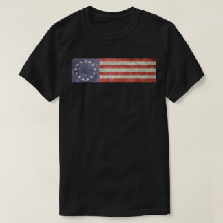 Välsigna dig Amerika Betsy Ross Flagga 1776 T Shirt